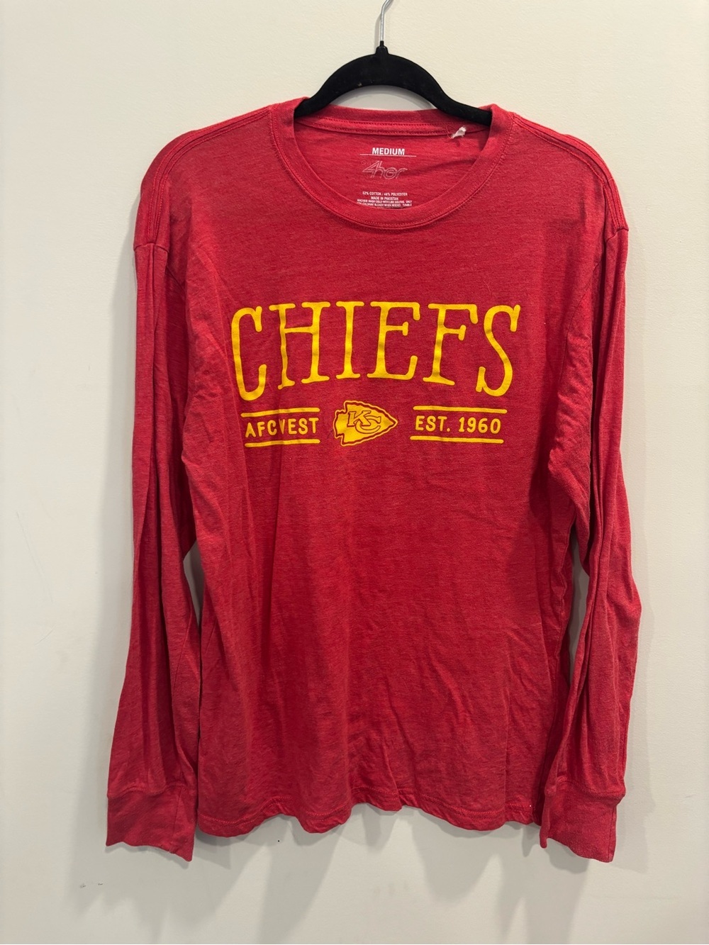 Kansas City Chiefs Long Sleeve Graphic Tee
